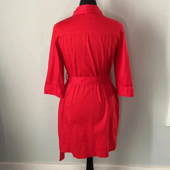 Sharagano | Belted Dress - Picture 4 of 6